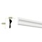 Ekena Millwork LWM390 - 2 5/8"H x 3/4"P x 96"L Chair Rail Moulding, PVC LWM390X96SWPV - alternate 4